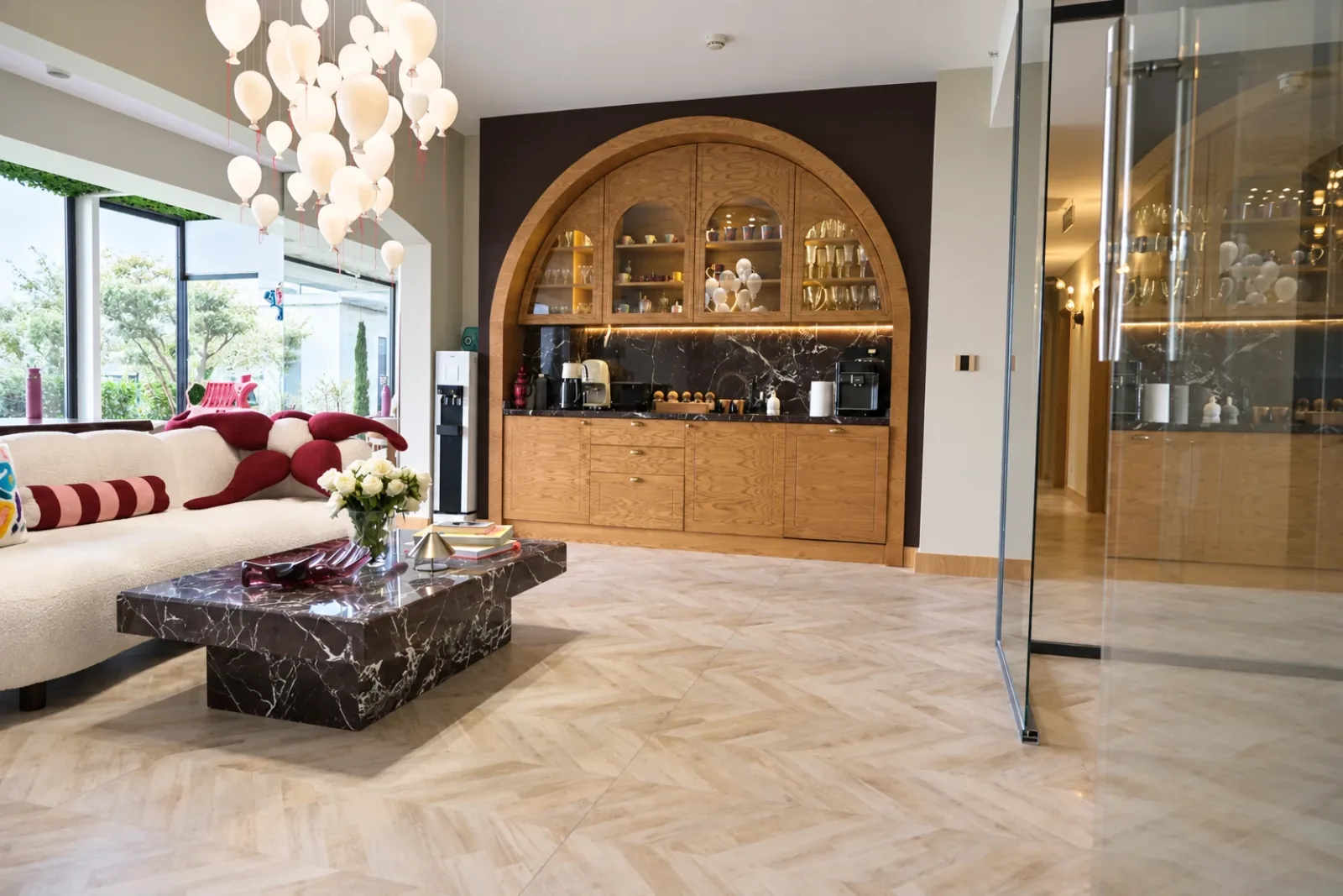 Unique Beauty & Boutique karşılama alanı